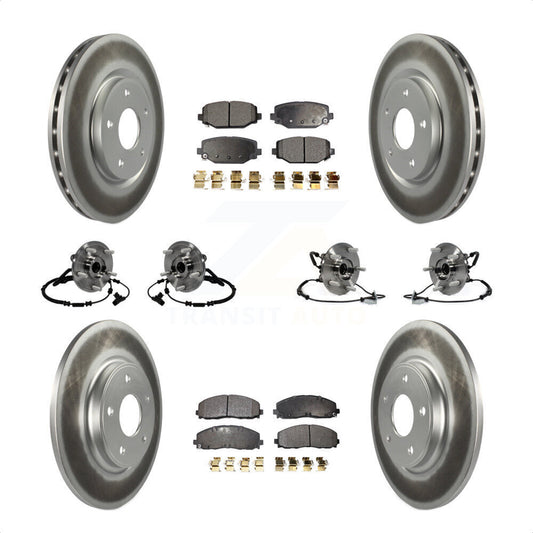 [Avant + Arrière] Kit d'ensemble roulement de roue et moyeu pour Dodge Grand Caravan Chrysler Town & Country Ram C/V Volkswagen Routan KBB-116741 par Transit Auto