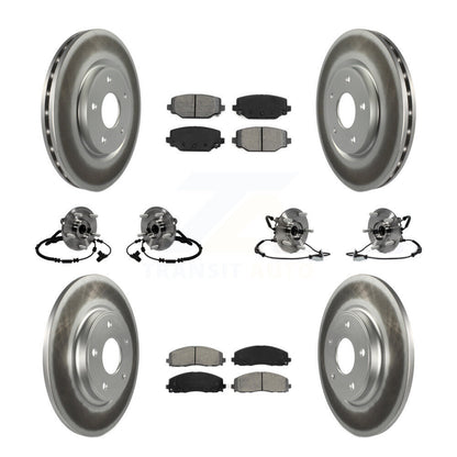 [Avant + Arrière] Kit d'ensemble roulement de roue et moyeu pour Dodge Grand Caravan Chrysler Town & Country Ram C/V Volkswagen Routan KBB-116747