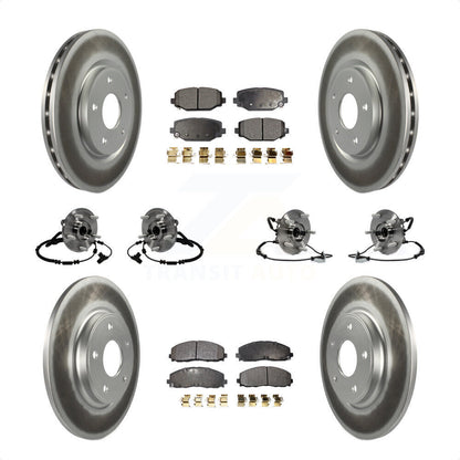 [Avant + Arrière] Kit d'ensemble roulement de roue et moyeu pour Dodge Grand Caravan Chrysler Town & Country Ram C/V Volkswagen Routan KBB-116749 par Transit Auto