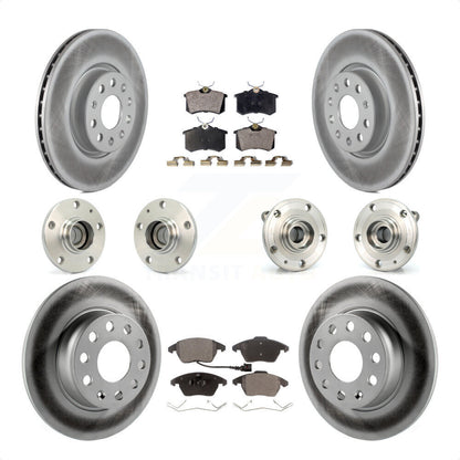 [Avant + Arrière] Kit d'ensemble roulement de roue et moyeu pour 2014 Volkswagen Beetle R-Line GSR avec 2.0L avec 272mm Diameter Rotor KBB-116752 par Transit Auto