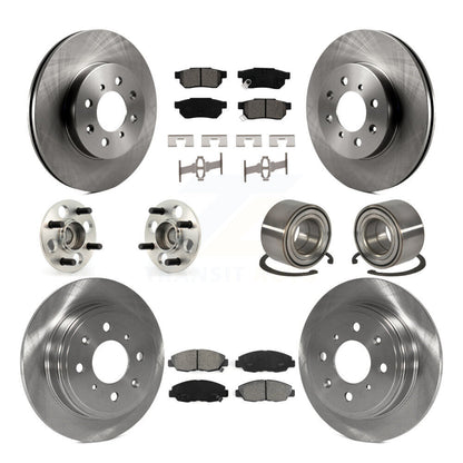 [Avant + Arrière] Kit de Roulement de roue pour 1997 Acura EL sans 4 ABS KBB-116756