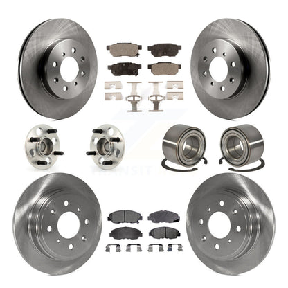 [Avant + Arrière] Kit de Roulement de roue pour 1997 Acura EL sans 4 ABS KBB-116757
