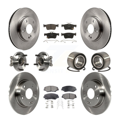 [Avant + Arrière] Kit de Roulement de roue pour Honda Civic KBB-116758