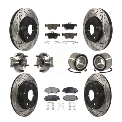 [Avant + Arrière] Kit de Roulement de roue pour Honda Civic KBB-116759