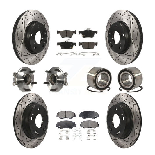 [Avant + Arrière] Kit de Roulement de roue pour Honda Civic KBB-116759