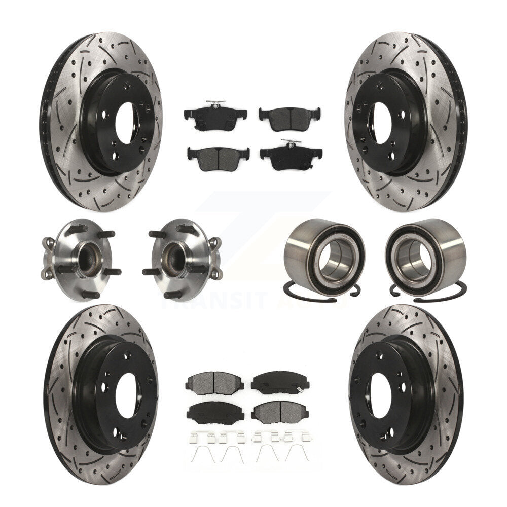 [Avant + Arrière] Kit de Roulement de roue pour Honda Civic KBB-116760