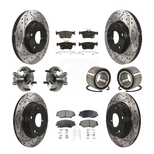 [Avant + Arrière] Kit de Roulement de roue pour Honda Civic KBB-116761