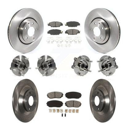 [Avant + Arrière] Kit d'ensemble roulement de roue et moyeu pour Mazda CX-5 KBB-116772