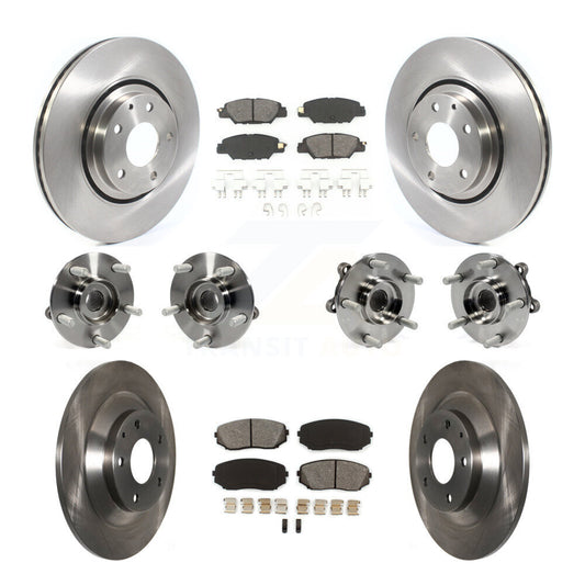 [Avant + Arrière] Kit d'ensemble roulement de roue et moyeu pour Mazda CX-5 KBB-116772