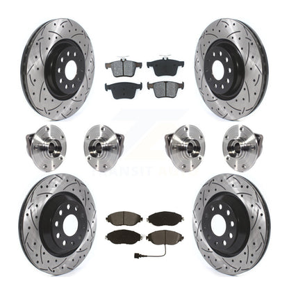 [Avant + Arrière] Kit d'ensemble roulement de roue et moyeu pour Audi Q3 Volkswagen Arteon KBB-116794