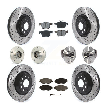 [Avant + Arrière] Kit d'ensemble roulement de roue et moyeu pour 2019-2020 Volkswagen Arteon FWD KBB-116795
