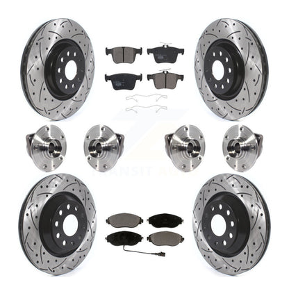 [Avant + Arrière] Kit d'ensemble roulement de roue et moyeu pour Audi Q3 Volkswagen Arteon KBB-116802