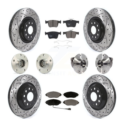 [Avant + Arrière] Kit d'ensemble roulement de roue et moyeu pour 2019-2020 Volkswagen Arteon FWD KBB-116803