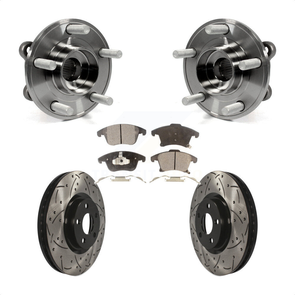 [Avant] Kit d'ensemble roulement de roue et moyeu pour 2019-2020 Ford Police Responder Hybrid SSV Plug-In KBB-116808