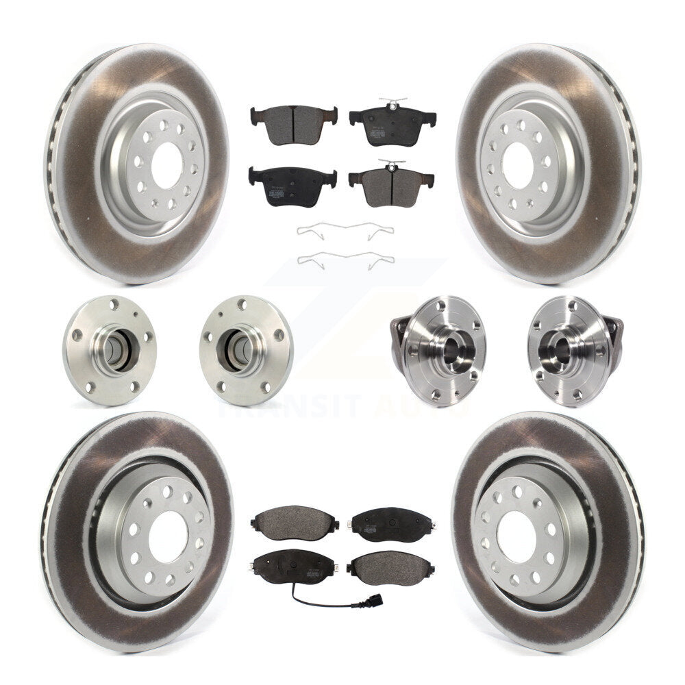 [Avant + Arrière] Kit d'ensemble roulement de roue et moyeu pour 2019-2020 Volkswagen Arteon FWD KBB-116811