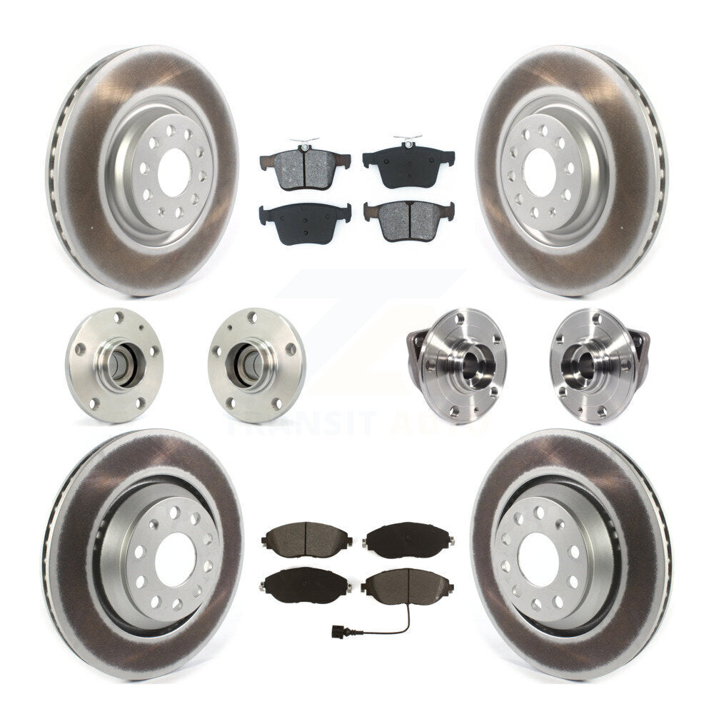 [Avant + Arrière] Kit d'ensemble roulement de roue et moyeu pour 2019-2020 Volkswagen Arteon FWD KBB-116824