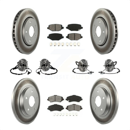 [Avant + Arrière] Kit d'ensemble roulement de roue et moyeu pour Dodge Grand Caravan Chrysler Town & Country Ram C/V Volkswagen Routan KBB-116825 par Transit Auto