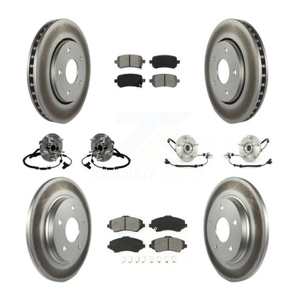 [Avant + Arrière] Kit d'ensemble roulement de roue et moyeu pour 2012 Volkswagen Routan avec Single Piston Caliper KBB-116828