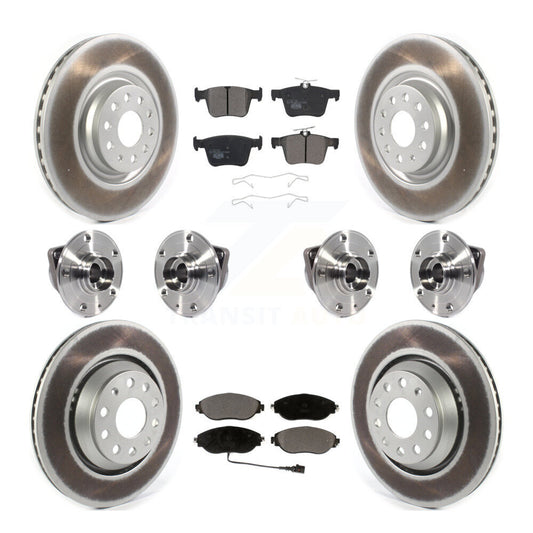[Avant + Arrière] Kit d'ensemble roulement de roue et moyeu pour Audi Q3 Volkswagen Arteon KBB-116835