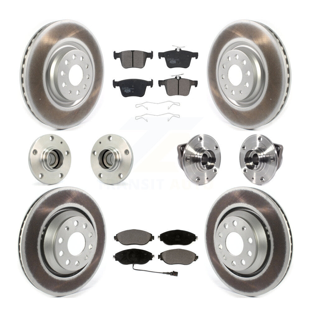 [Avant + Arrière] Kit d'ensemble roulement de roue et moyeu pour 2019-2020 Volkswagen Arteon FWD KBB-116836