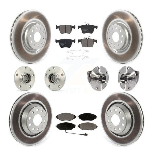 [Avant + Arrière] Kit d'ensemble roulement de roue et moyeu pour 2019-2020 Volkswagen Arteon FWD KBB-116836