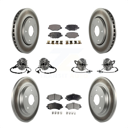 [Avant + Arrière] Kit d'ensemble roulement de roue et moyeu pour Dodge Grand Caravan Chrysler Town & Country Ram C/V Volkswagen Routan KBB-116837 par Transit Auto