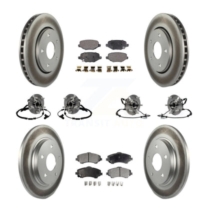 [Avant + Arrière] Kit d'ensemble roulement de roue et moyeu pour Dodge Grand Caravan Chrysler Town & Country Ram C/V Volkswagen Routan KBB-116837