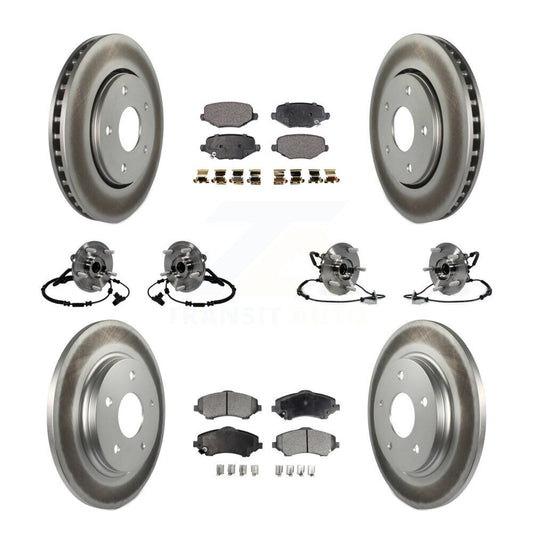[Avant + Arrière] Kit d'ensemble roulement de roue et moyeu pour Dodge Grand Caravan Chrysler Town & Country Ram C/V Volkswagen Routan KBB-116837