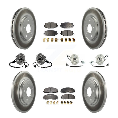 [Avant + Arrière] Kit d'ensemble roulement de roue et moyeu pour 2012 Volkswagen Routan avec Dual Piston Caliper KBB-116840