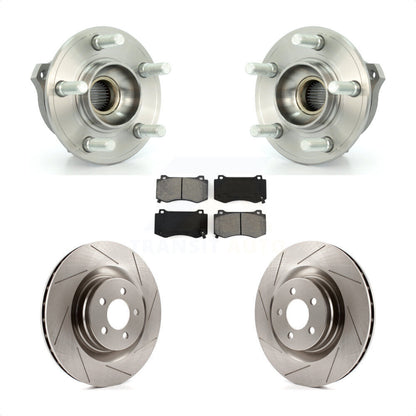 [Avant] Kit d'ensemble roulement de roue et moyeu pour Dodge Challenger Charger Brembo Brakes GT avec AWD KBB-116853 par Transit Auto
