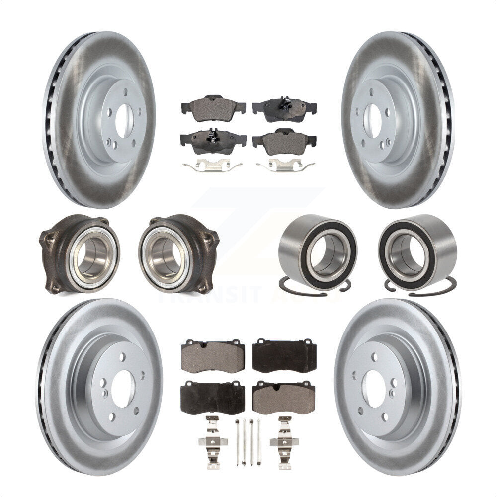 [Avant + Arrière] Kit de Roulement de roue pour 2009 Mercedes-Benz S450 sans Sport Package KBB-116859 par Transit Auto