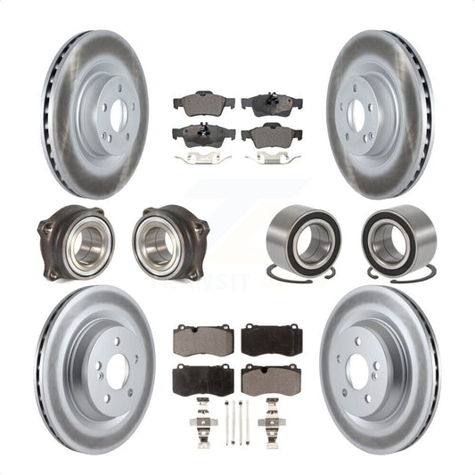 [Avant + Arrière] Kit de Roulement de roue pour 2009 Mercedes-Benz S450 sans Sport Package KBB-116859 par Transit Auto