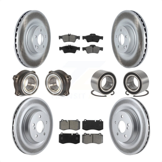 [Avant + Arrière] Kit de Roulement de roue pour 2009 Mercedes-Benz S450 sans Sport Package KBB-116864 par Transit Auto