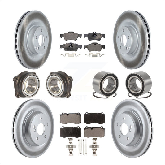 [Avant + Arrière] Kit de Roulement de roue pour 2009 Mercedes-Benz S450 sans Sport Package KBB-116868 par Transit Auto