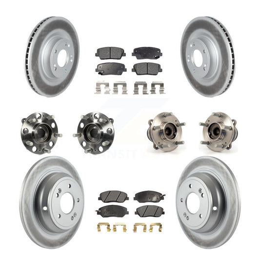 [Avant + Arrière] Kit d'ensemble roulement de roue et moyeu pour Hyundai Genesis 3.8L KBB-116875