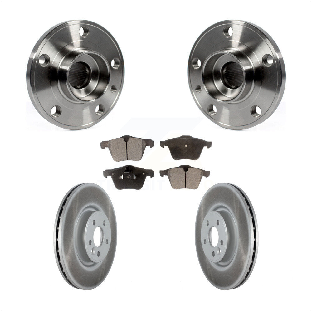 [Avant] Kit d'ensemble roulement de roue et moyeu pour Volvo S60 XC70 S80 V60 V70 336mm Diameter Rotor KBB-116901