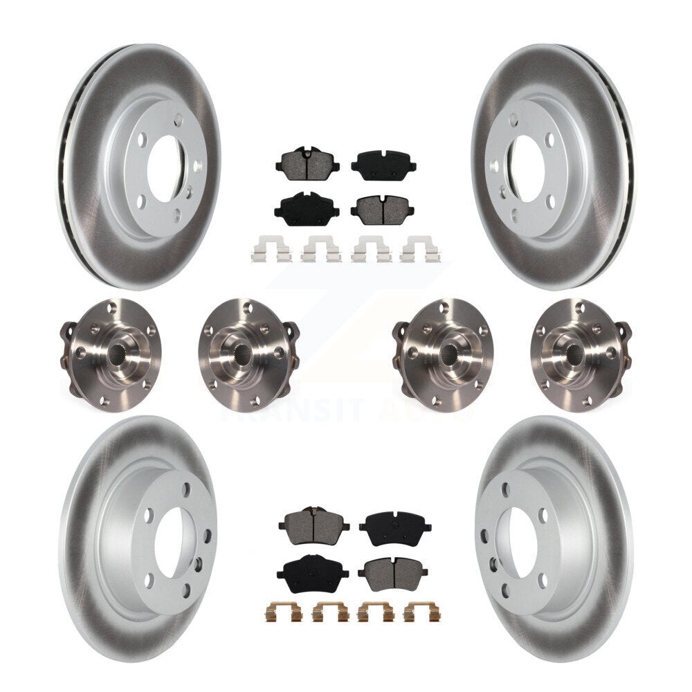 [Avant + Arrière] Kit d'ensemble roulement de roue et moyeu pour 2011 Mini Cooper Countryman AWD avec 294mm Diameter Rotor KBB-116905