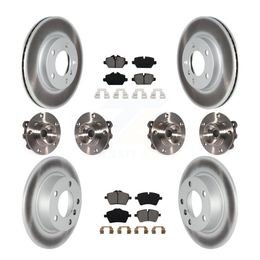 [Avant + Arrière] Kit d'ensemble roulement de roue et moyeu pour 2011 Mini Cooper Countryman AWD avec 294mm Diameter Rotor KBB-116905