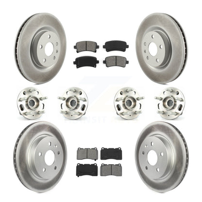[Avant + Arrière] Kit d'ensemble roulement de roue et moyeu pour Cadillac XTS sans Heavy Duty Brakes KBB-116906