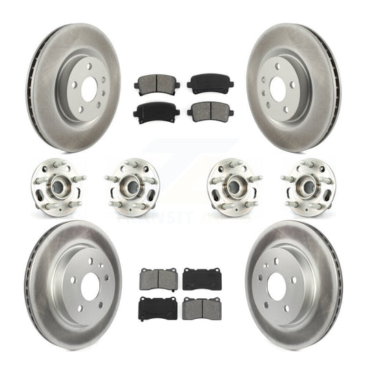 [Avant + Arrière] Kit d'ensemble roulement de roue et moyeu pour Cadillac XTS sans Heavy Duty Brakes KBB-116906