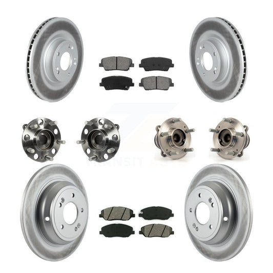 [Avant + Arrière] Kit d'ensemble roulement de roue et moyeu pour Hyundai Genesis 3.8L KBB-116907