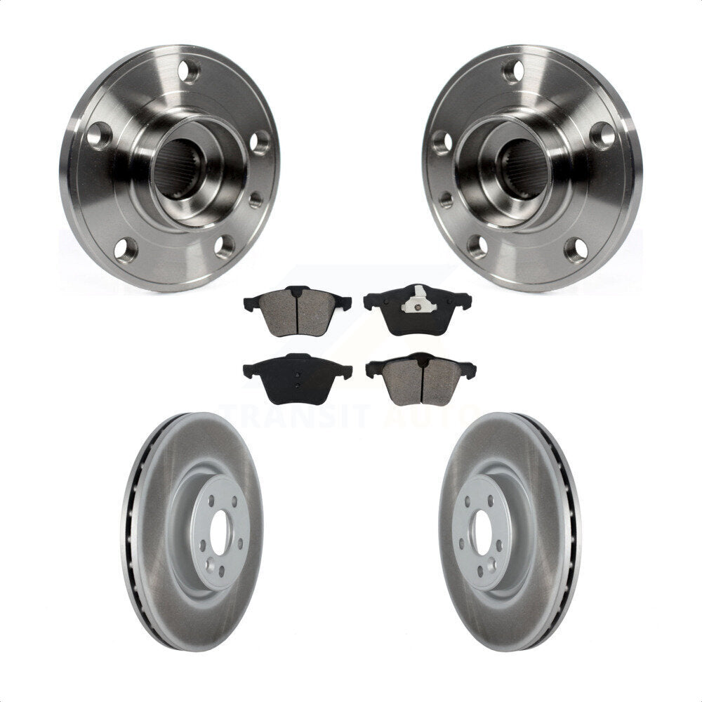 [Avant] Kit d'ensemble roulement de roue et moyeu pour Volvo S60 XC70 S80 V60 V70 336mm Diameter Rotor KBB-116909
