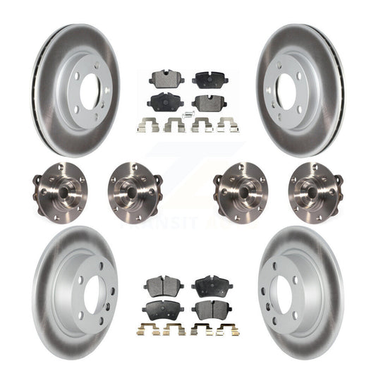 [Avant + Arrière] Kit d'ensemble roulement de roue et moyeu pour 2011 Mini Cooper Countryman AWD avec 294mm Diameter Rotor KBB-116919