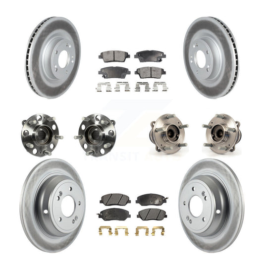 [Avant + Arrière] Kit d'ensemble roulement de roue et moyeu pour Hyundai Genesis 3.8L KBB-116934