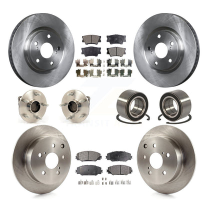[Avant + Arrière] Kit de Roulement de roue pour 2009 Pontiac Vibe GT avec FWD 2.4L avec Sport Suspension KBB-116984