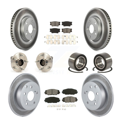 [Avant + Arrière] Kit de Roulement de roue pour 2009 Pontiac Vibe GT avec FWD 2.4L avec Sport Suspension KBB-116988