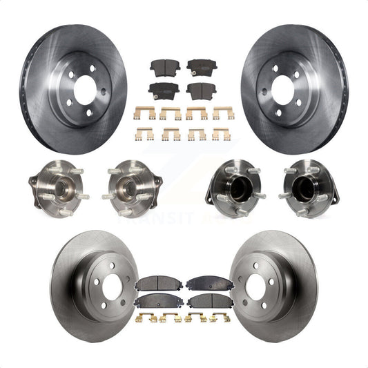 [Avant + Arrière] Kit d'ensemble roulement de roue et moyeu pour 2019-2020 Chrysler 300 RWD avec 5.7L KBB-117001 par Transit Auto