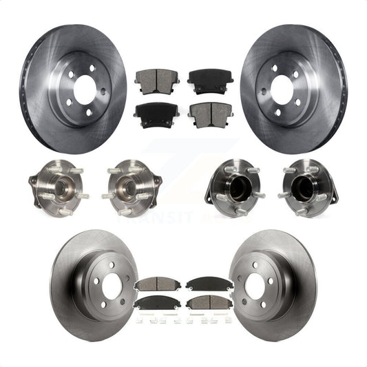 [Avant + Arrière] Kit d'ensemble roulement de roue et moyeu pour 2019-2020 Chrysler 300 RWD avec 5.7L KBB-117003 par Transit Auto
