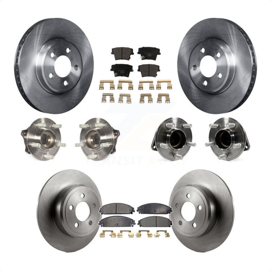 [Avant + Arrière] Kit d'ensemble roulement de roue et moyeu pour 2019-2020 Chrysler 300 RWD avec 5.7L KBB-117005 par Transit Auto