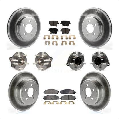 [Avant + Arrière] Kit d'ensemble roulement de roue et moyeu pour 2019-2020 Chrysler 300 RWD avec 5.7L KBB-117023 par Transit Auto